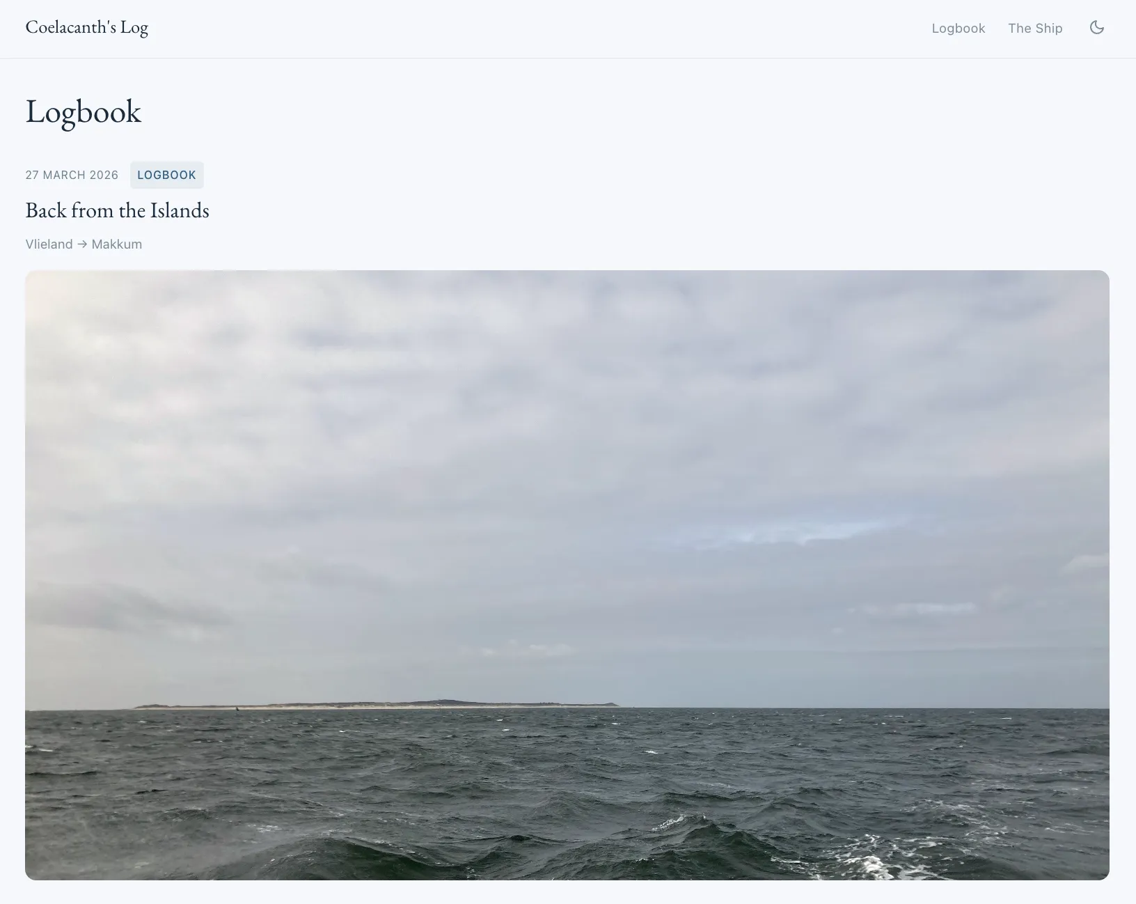 SailorsLog webpublishing